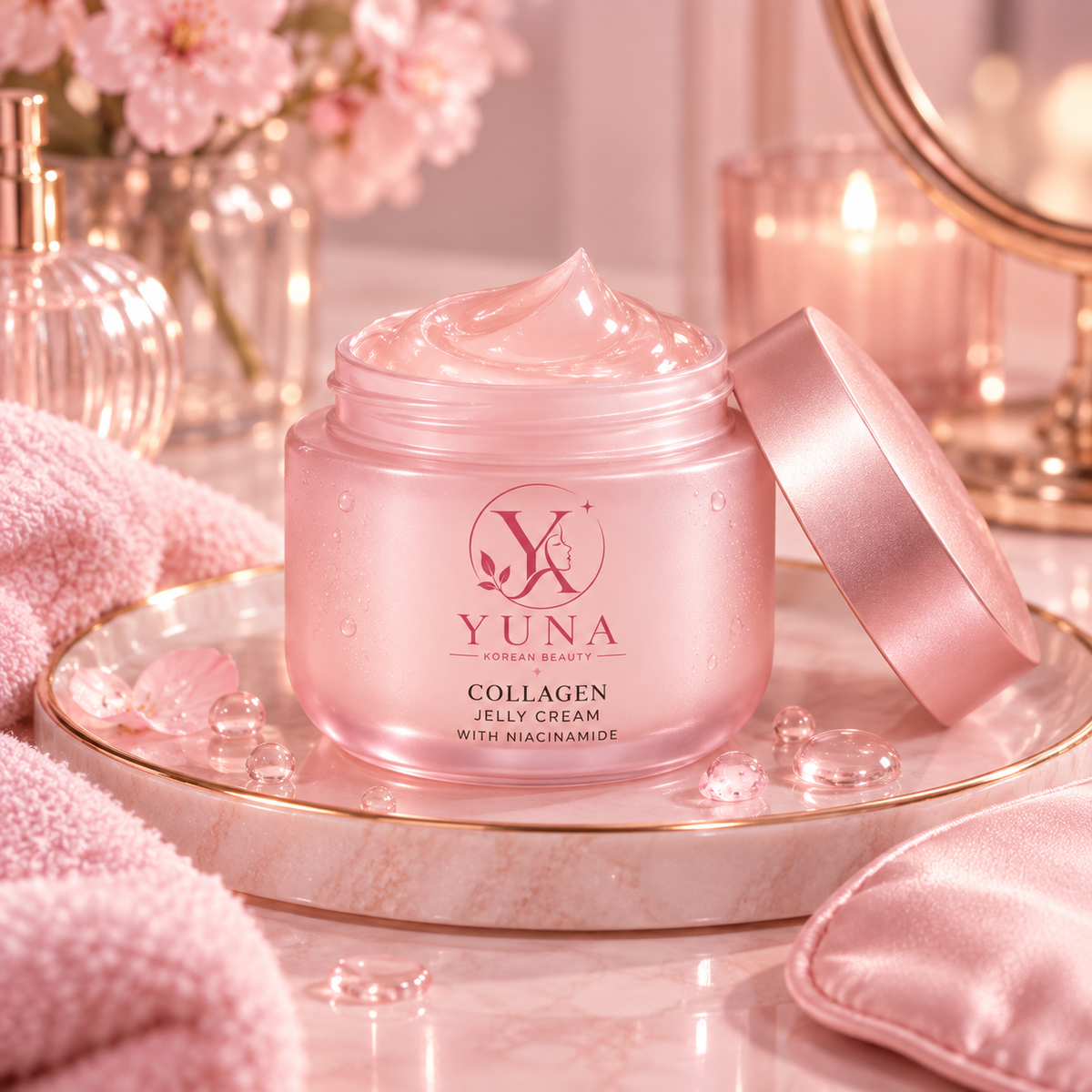 YUNA Collagen Jelly Cream nighttime vanity