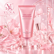 YUNA collagen mask hydration ingredient story