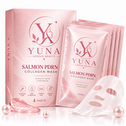 YUNA Salmon PDRN Collagen Mask four-sheet box